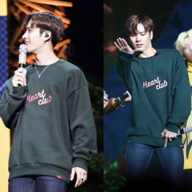 Толстовка унисекс с вышивкой Mainlead KPOP GOT7 | Женская одежда
