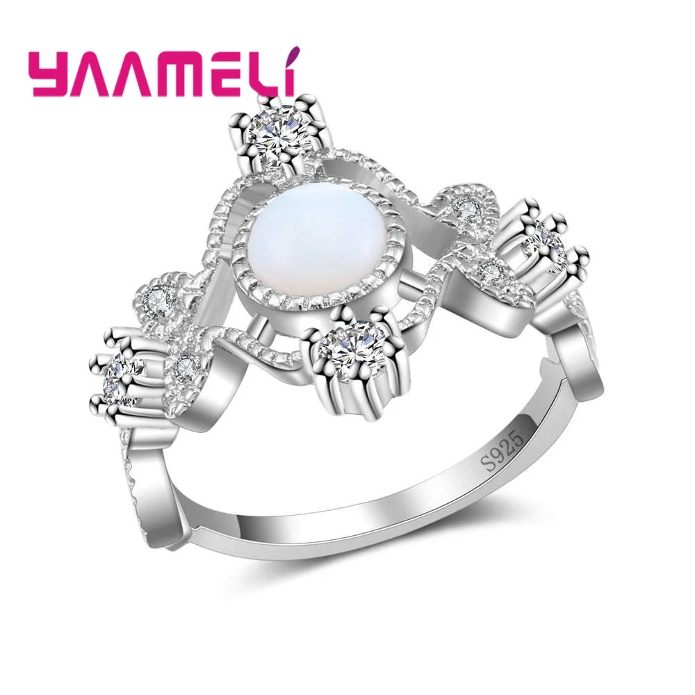 Top Quality 925 Sterling Silver Accessories Beautiful Finger Ring Senior Jewelry For Female Anniversary/Birthday Gift | Украшения и