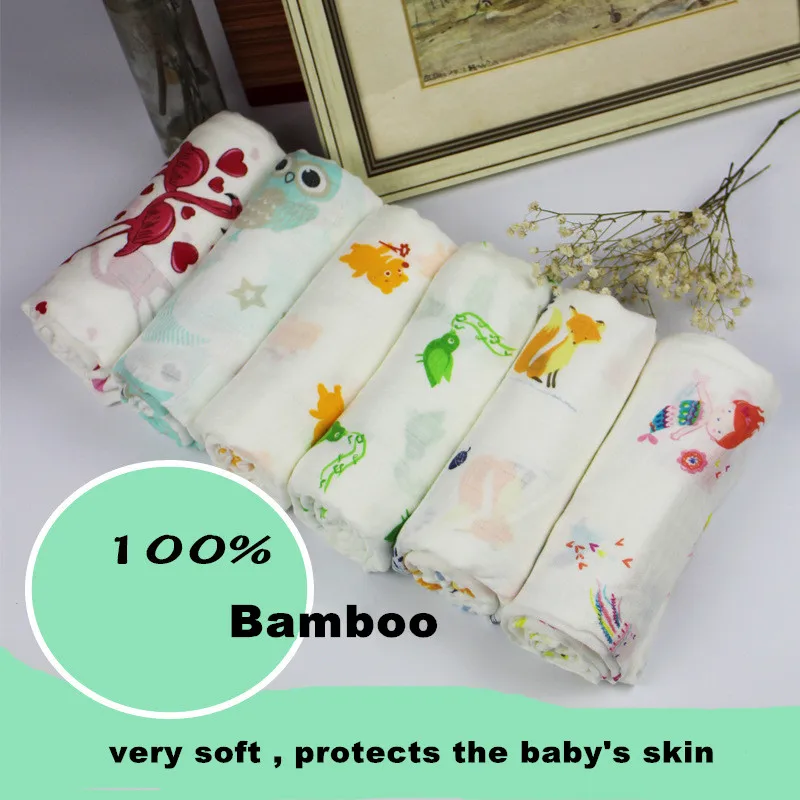 Toalha de Banho Cobertor de Dormir Bebê Bambu Musselina Swaddle Cobertor Design Náutico Infantil Melhor Algodão Orgânico Cama Recém-nascido 8 High Quality Mamãe e Bebê