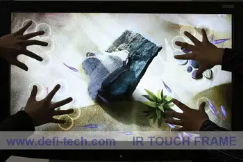 

DefiLabs 80 Inch 16 points IR Touch Screen Frame without glass / fast shipping,Dust and water proofing, anti-vandal