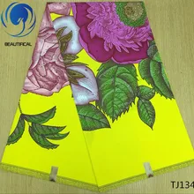 LIULANZHI модная Цветочная восковая ткань Африканская Java восковая ткань для женского платья настоящая вощеная ткань Анкара 6 ярдов TJ132-T-TJ149