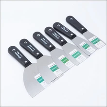 1 шт. шпатлевка нож скребок лезвие " 1,5" " 2,5" " 4" " настенная Лопата углеродистая сталь пластиковая ручка строительный инструмент штукатурный нож