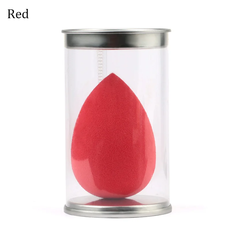 1pc Super Soft Makeup Sponge Foundation Cosmetic Puff Powder Concealer Soft Makeup Blending Sponge Make Up Beauty Egg Tool - Цвет: Red