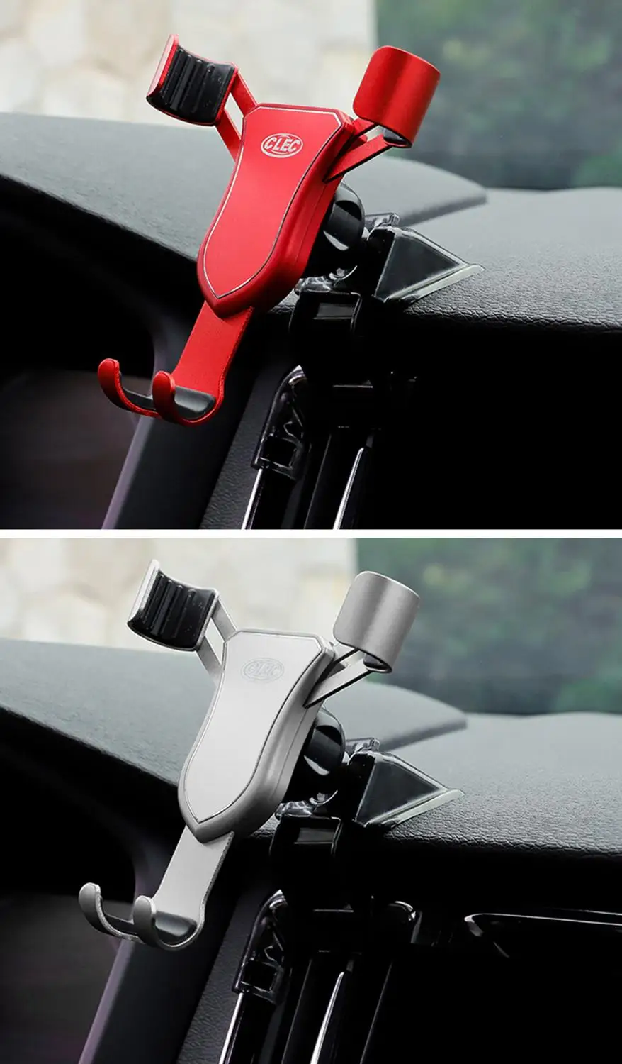 Автомобильный держатель для мобильного телефона для Volvo S90 V90 воздухозаборник Противоскользящий кронштейн gps подставка вращающаяся на 360 градусов поддержка