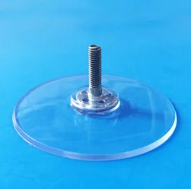 

6.1cm screw, transparent and powerful suction cup, M5 glass table mat, machine foot bath rack suckers