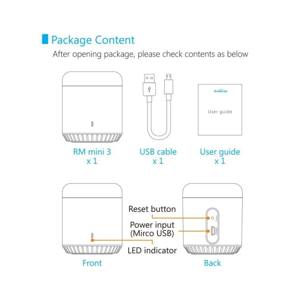 Broadlink умный дом RM Mini3 WiFi+ ИК пульт дистанционного управления AC tv управление для Alexa Google Home IFTTT 433 broadlink Black Bean