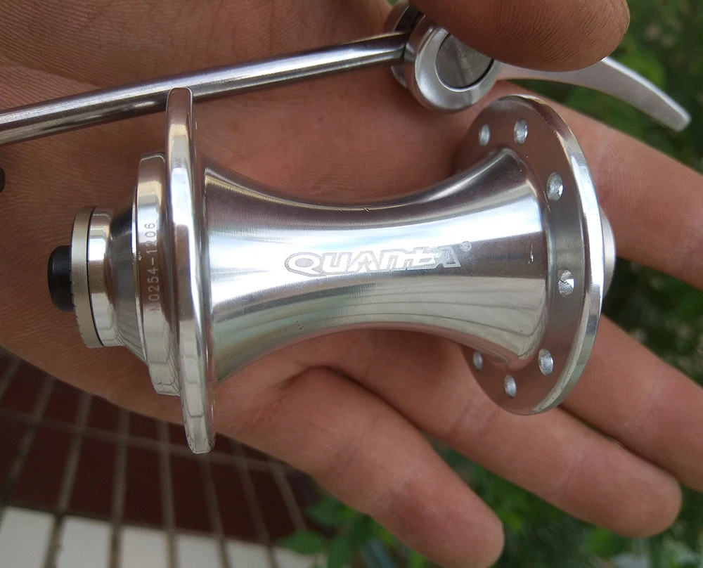 

QT 20 hole front hub ball bearing quick release fold bike road bike hub