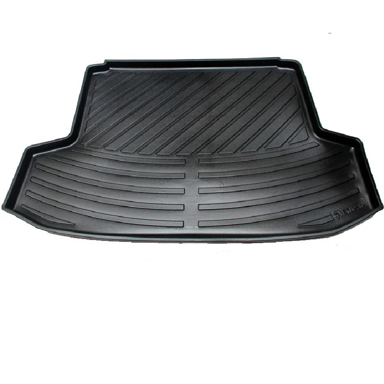 

warehouse dedicated car trunk mats rubber carpets latex rugs suit for Sail three-dimensional high-side rear odor