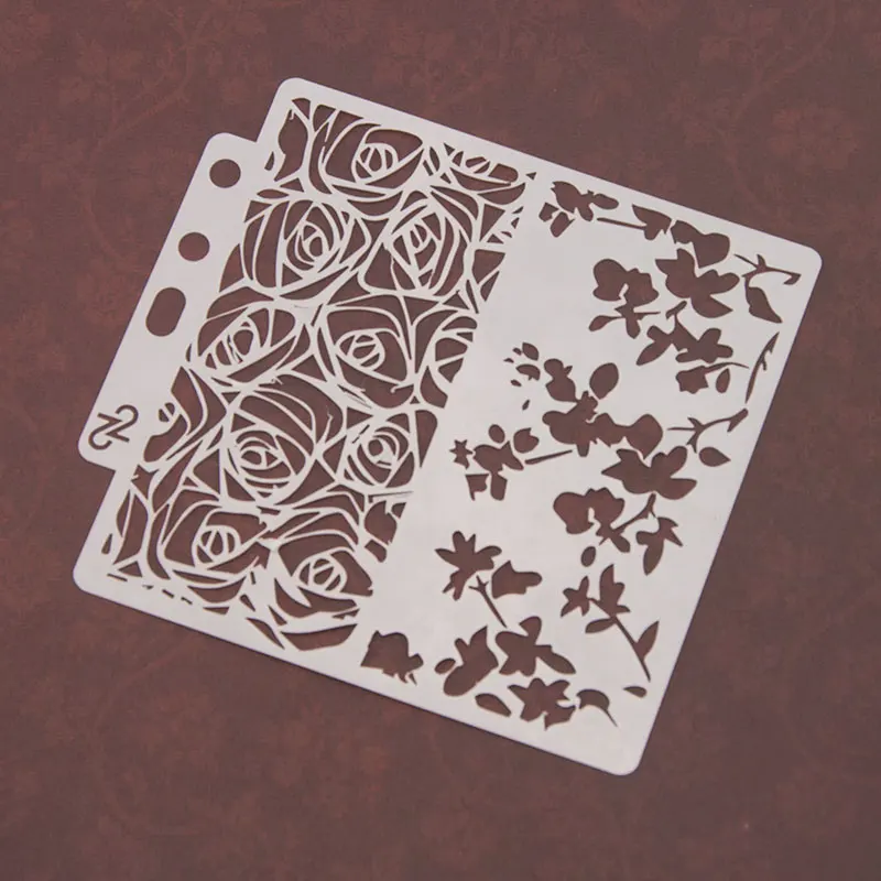 

NCraft Stencil S25 Scapbook Stencil Cake Decorating Tool scrapbooking