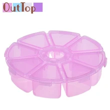 Brand 8 Grids Plastic Desktop Storage Box Makeup Tool Kits Dropship U0227