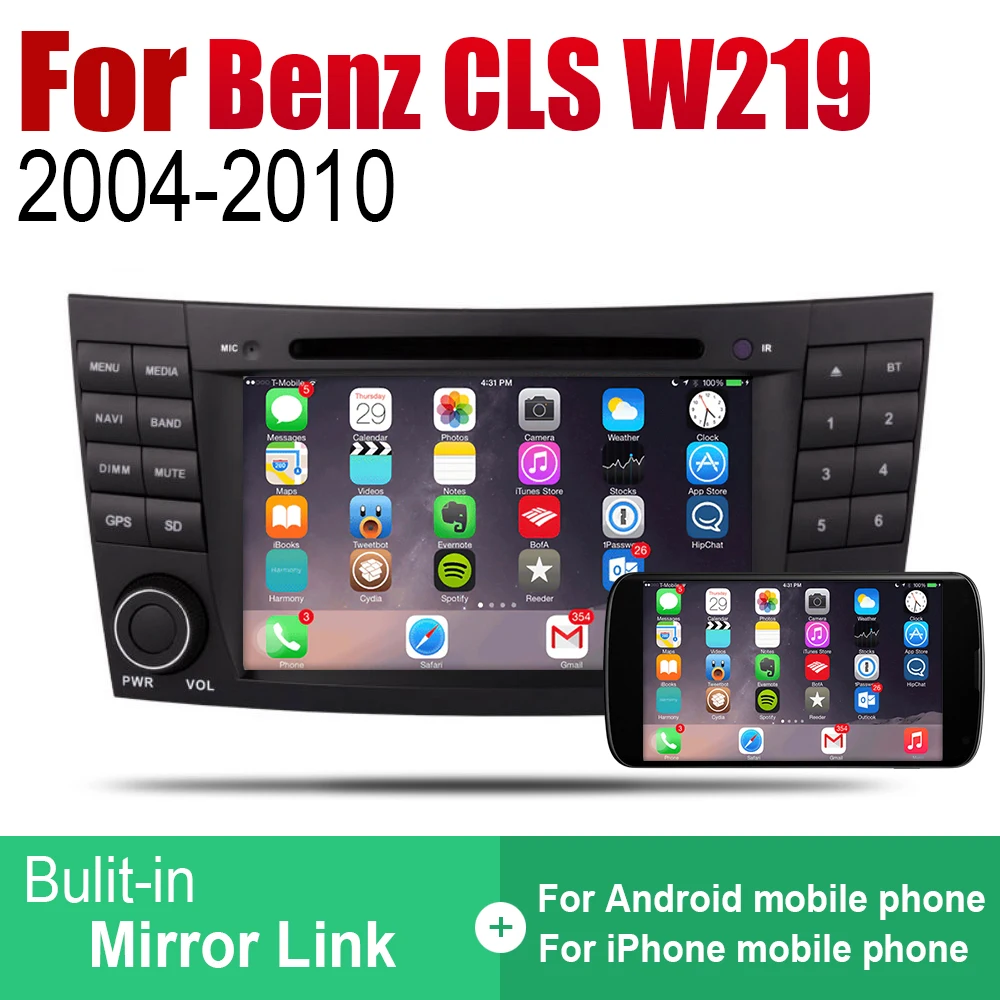 Discount Android 2 Din Auto Radio DVD For Mercedes Benz CLS Class W219 2004~2010 NTG Car Multimedia Player GPS Navigation System Radio 4 Discount Android 2 Din Auto Radio DVD For Mercedes Benz CLS Class W219 2004~2010 NTG Car Multimedia Player GPS Navigation System Radio 4
