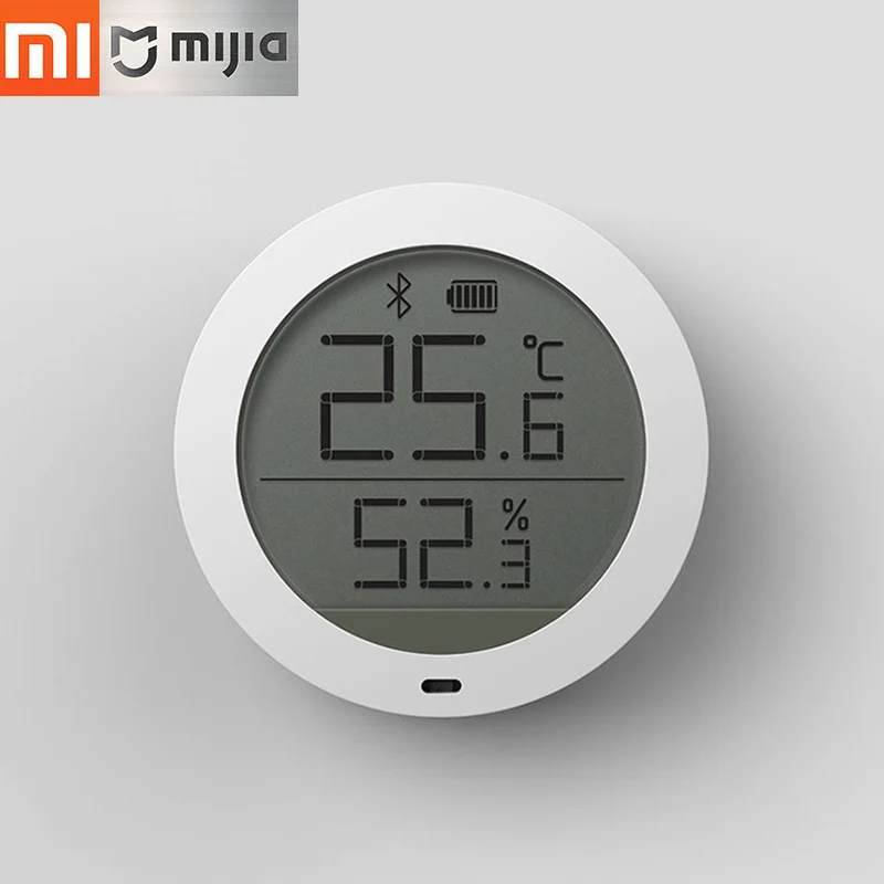 

Original Xiaomi Mijia Bluetooth Temperature Humidity Monitor High Sensitive Sensor LCD Screen Digital Thermometer Moisture Meter