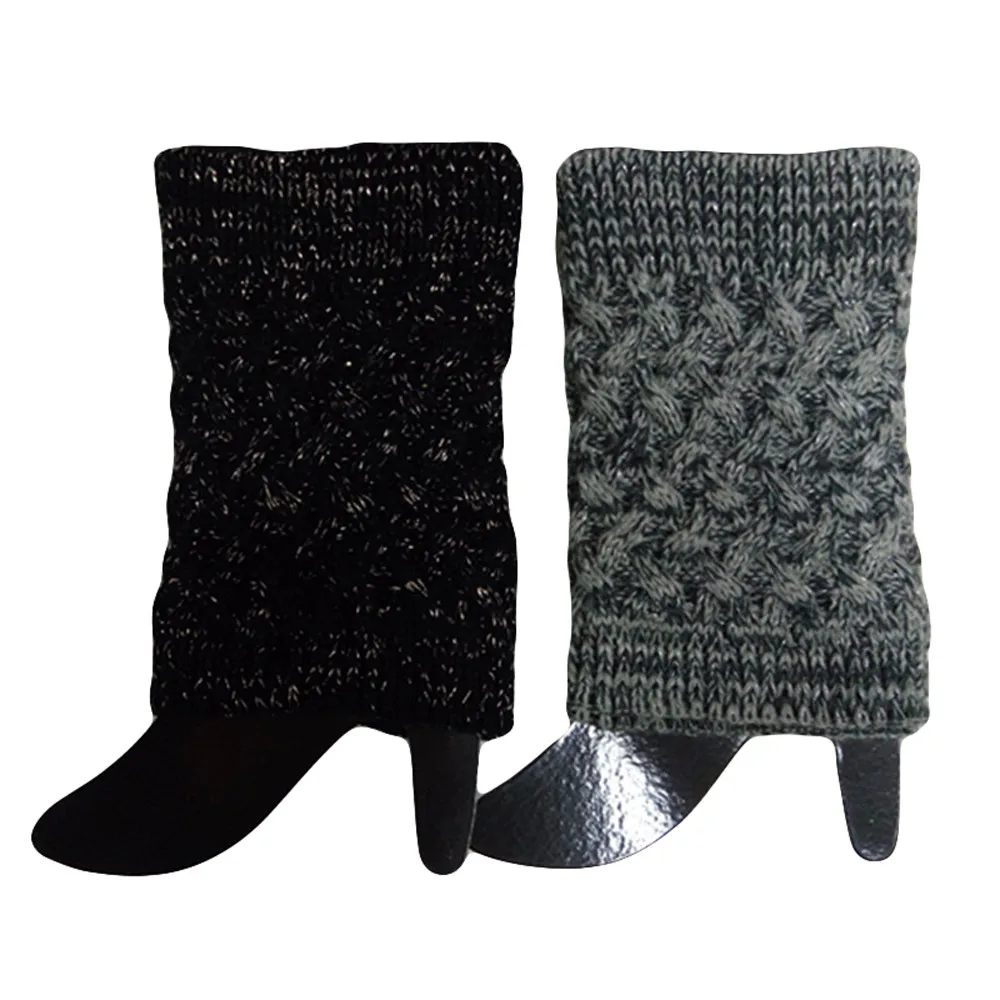 Feitong высокое качество женские зимние теплые вязаные гетры вязанные крючком Леггинсы Slouch Boot Socks2019 горячая Распродажа модный подарок