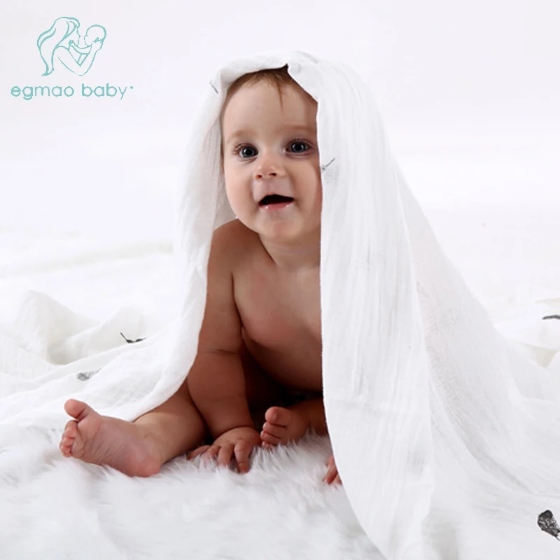 Genuine EGMAO font b BABY b font Muslin font b Baby b font Blanket font b