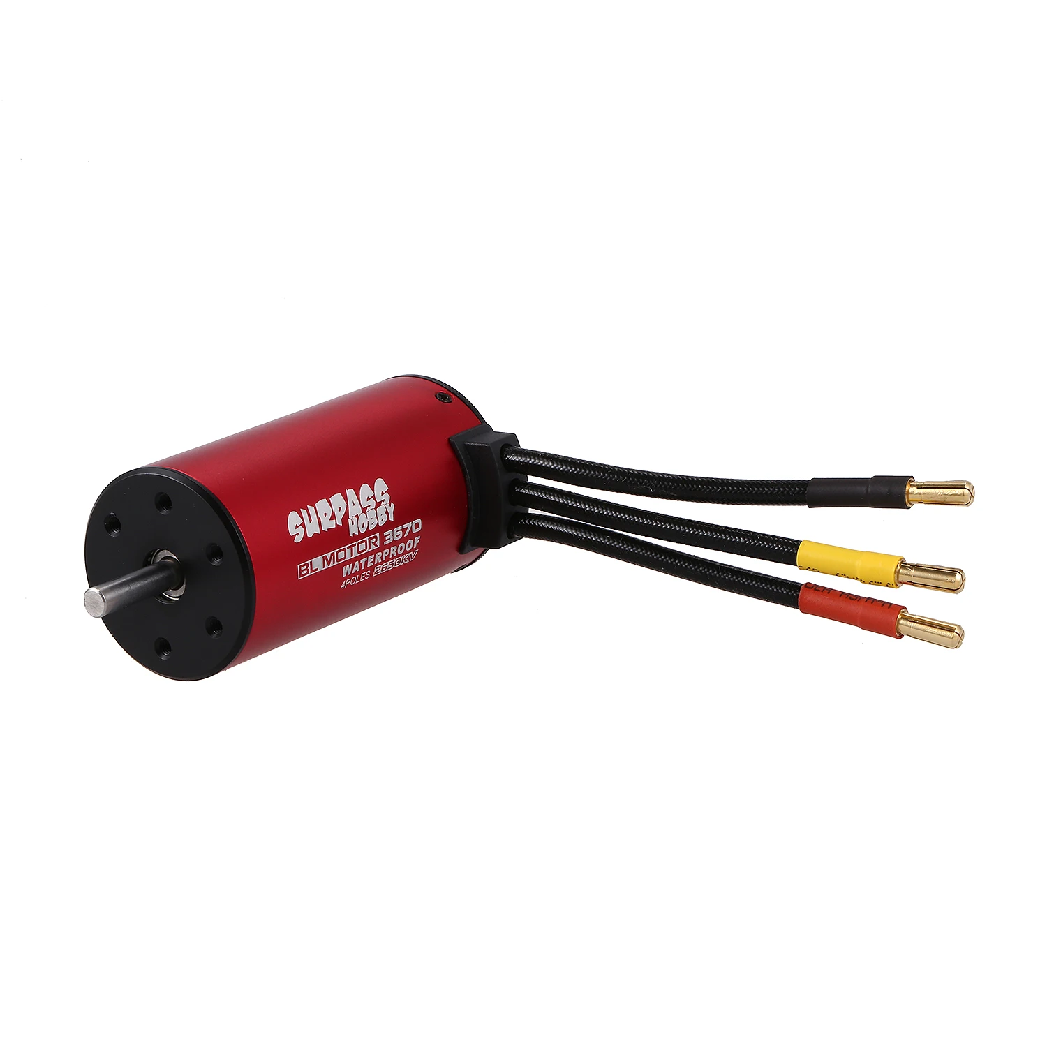 

HOT SALE SURPASS HOBBY S3670 2650KV 4 Pole Waterproof Brushless Sensorless Motor for 1: 8 RC Car Truck Motor Vehicle Toys RC M