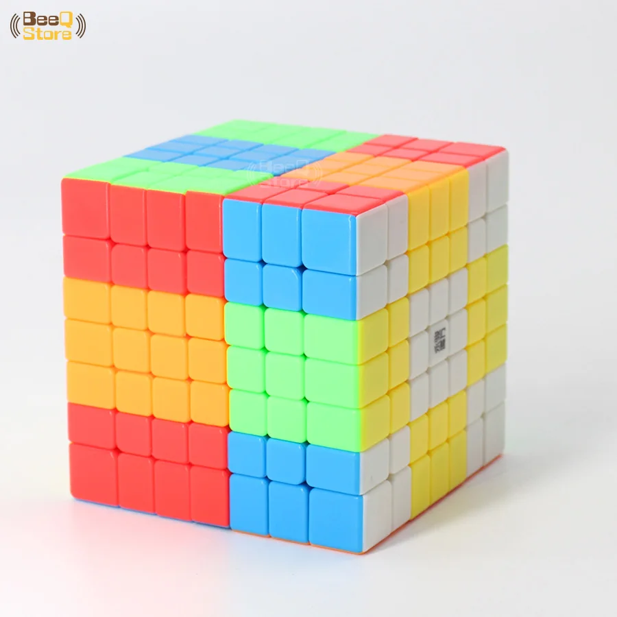 Yongjun Yufu 7x7 7 слоев куб головоломка Stickerless начинающим развивающие игрушки 7x7x7 игрушки для конкурса обучения Образование