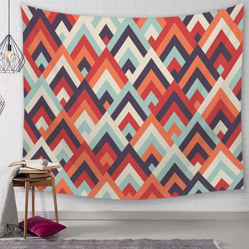 Geometry Hanging Wall Tapestries Mandala Bohemian Tapestry Landscape