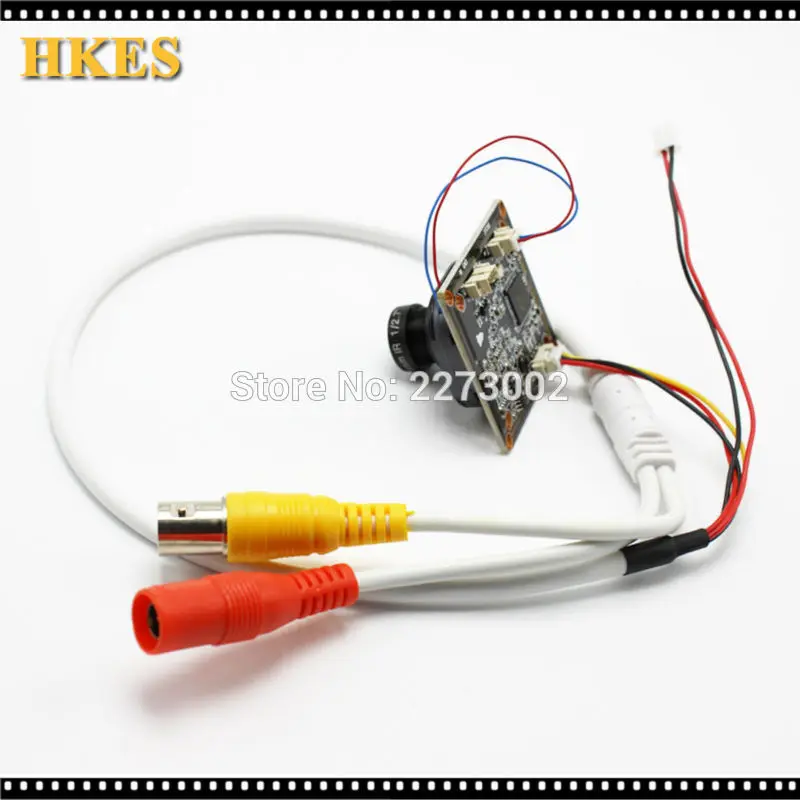 

HKES 24pcs/Lot HD 2MP AHD Camera Module For Surveillance CCTV Camera with Bnc Port cable