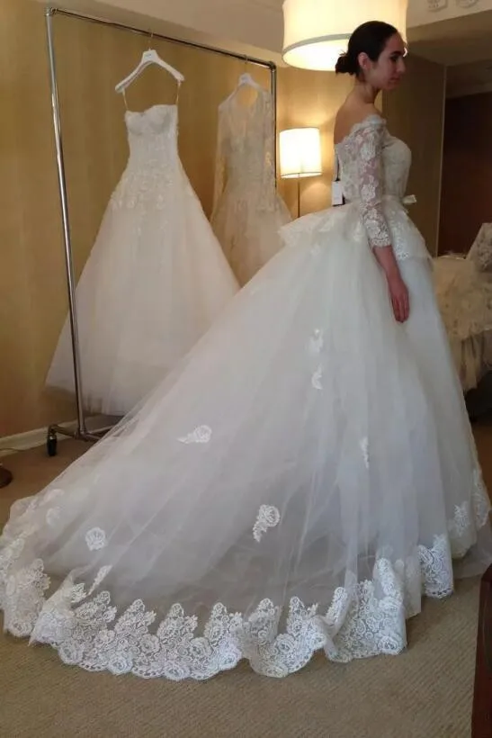 Vestidos de noiva 2 em 1 2021 винтажное кружевное свадебное платье русалки с длинными