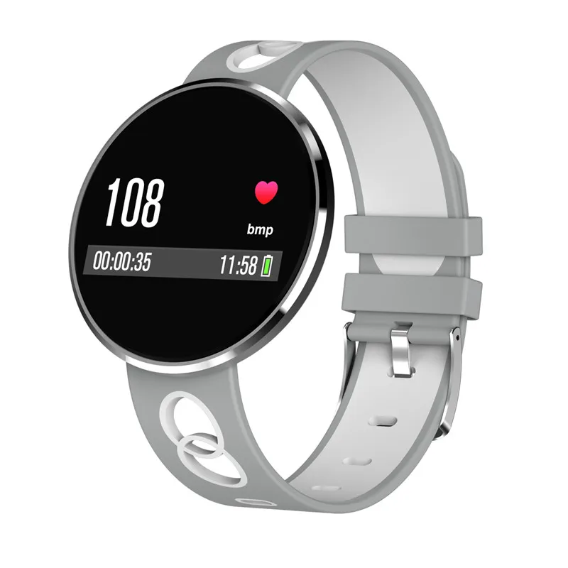 Ultra Thin Smart Bracelet HD colorful oled Screen Waterproof Sports Pedometer Calories Fitness Tracker Heart Rate Monitor Watch