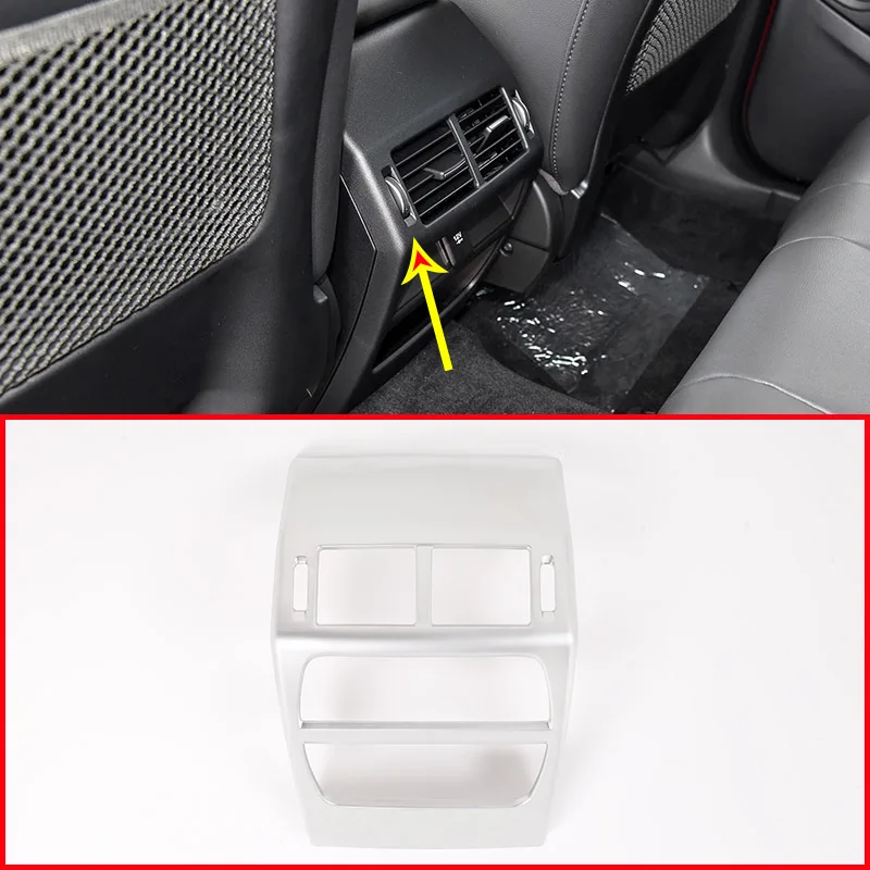 

Car Rear Back Air Conditioning Vent Frame Trim For Jaguar E-PACE E PACE 2018 2019 Accessories and Parts