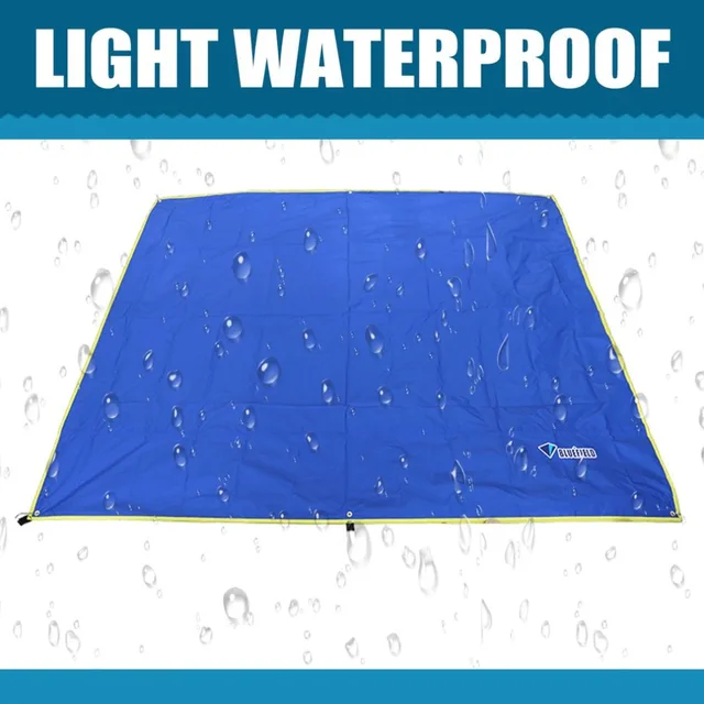 4-6 Persons Ultralight Multifunctional Waterproof Camping Mat Tent Tarp Footprint Ground Mat For Outdoor Camping Hiking Picnic 6