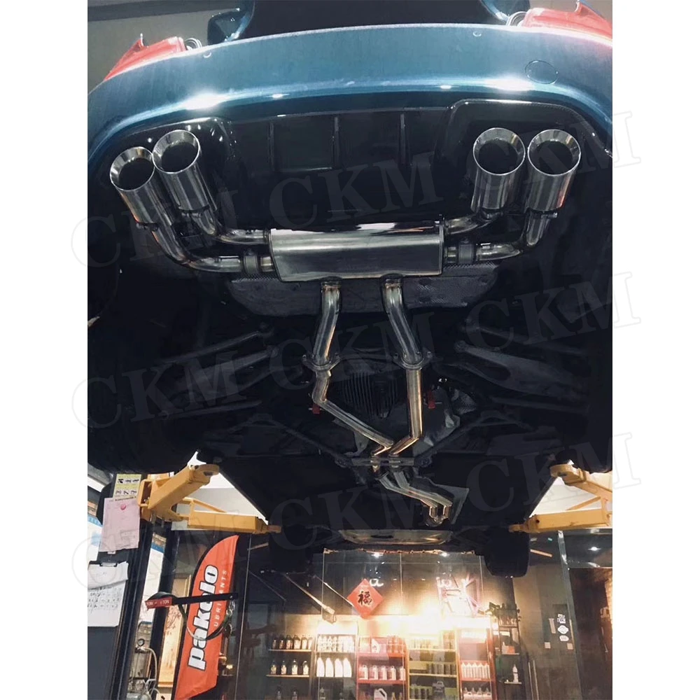 Углеродная волокна гоночного диффузор губа на задний бампер для BMW 2 серии F87 M2