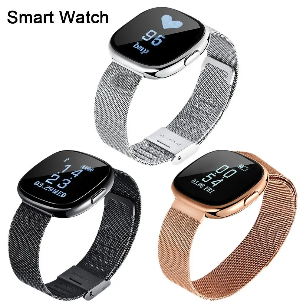 

C2 Smart Bracelet Smart Bluetooth Watch Waterproof Bracelet Support Monitoring Heart Rate Blood Pressure Step Counter