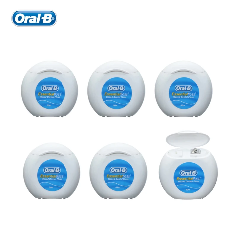 Oral B Essential Floss Waxed Dental Flosser Oral Hygiene Interdental
