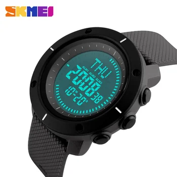 

SKMEI Fashion Sport Watch Men Compass Watch Alarm Clock Chrono Back Light 5Bar Waterproof Digital Wristwatch reloj hombre 1216