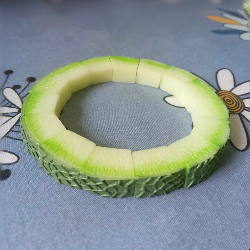 resin Hami melon flatback