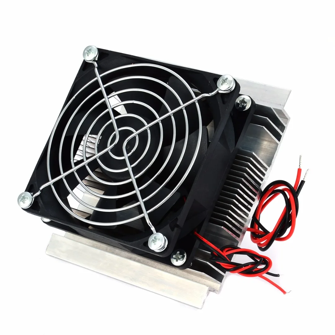 1pc Thermoelectric Peltier Refrigeration Cooler DC 12V Semiconductor Air Conditioner Cooling System DIY Kit