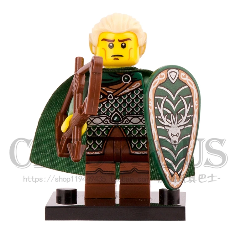 Koop Enkele Verkoop Serie 3 minifig 8803 ELF BOOG PIJL SUPER HEROES STAR WAR minifig Building DIY Blokken Kinderen Speelgoed Geschenken