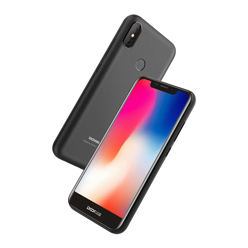 3g разблокирована Doogee X70 смартфон 5 Inch Android 8 1 Oreo Face ID отпечатков пальцев