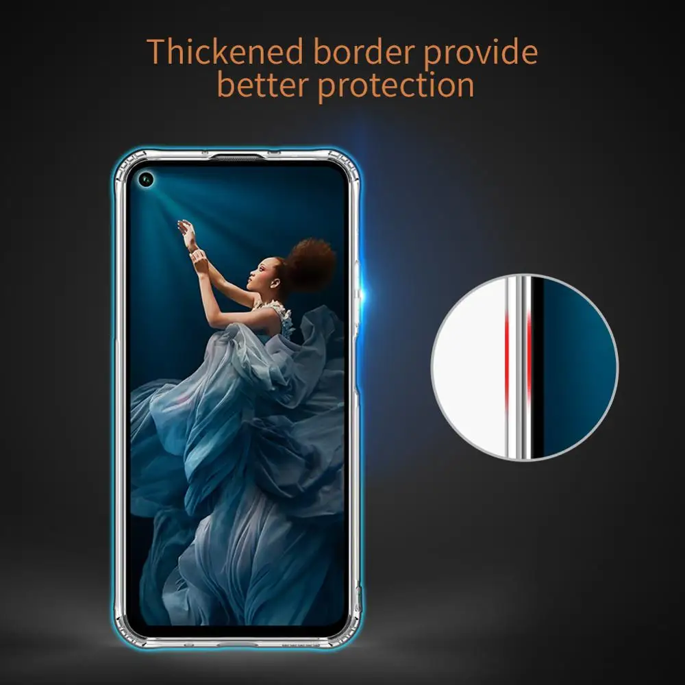 Чехол для huawei Honor 20 Pro NILLKIN Nature TPU прозрачный мягкий защитный чехол для Honor 20/20 Pro