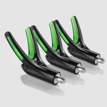 

1pcs M8 Screw Metal ABS Fishing Front Fork Rod Pole Butt Grips Rest Head Gripper Rack Mount Luminous Holder Tackle Tool