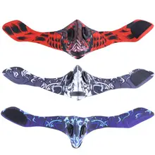 Анти-загрязнения активированный уголь велосипедная маска MTB дорожный велосипед половина лица маска Пылезащитная Велосипедная езда бег спортивная маска