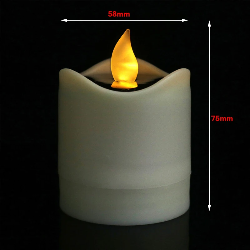 Lâmpada de Calor Romântico à Prova Água ao ar Decoração para Casamento Oi-lumix Chama Candle Light d' Livre Indoor Aniversário Bar 6 pc Led 9 lâmpada de calor Romântico À Prova D'