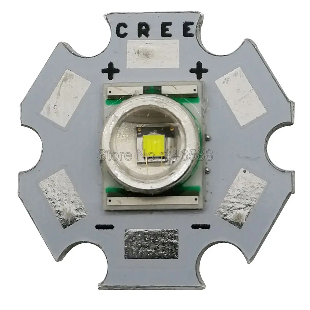 1 шт. CREE XRE Q5 LED XLamp XR E холодный белый теплый красный зеленый синий желтый 3 Вт