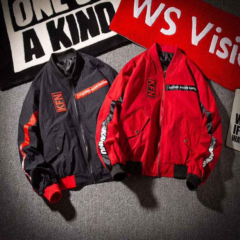 Plus Size Autumn Bomber Jacket Men Hip Hop Streetwear Mens Jackets and Coats Fashion Tracksuit Loose Patchwork Baseball Jacket Plus Size Autumn Bomber Jacket Men Hip Hop Streetwear Mens Jackets and Coats Fashion Tracksuit Loose Patchwork Baseball Jacket