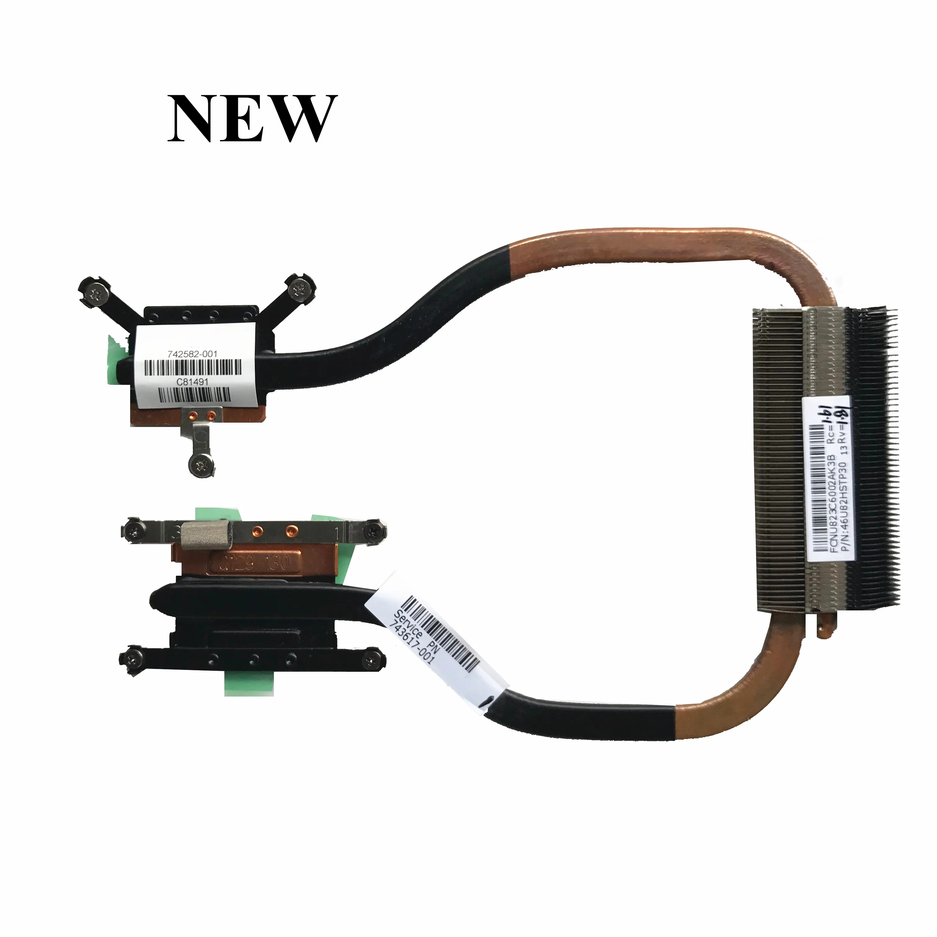 

NEW For HP pavilion 15 15-N204TX 14-N 15-N CPU Cooling Heatsink cpu cooler 742582-001