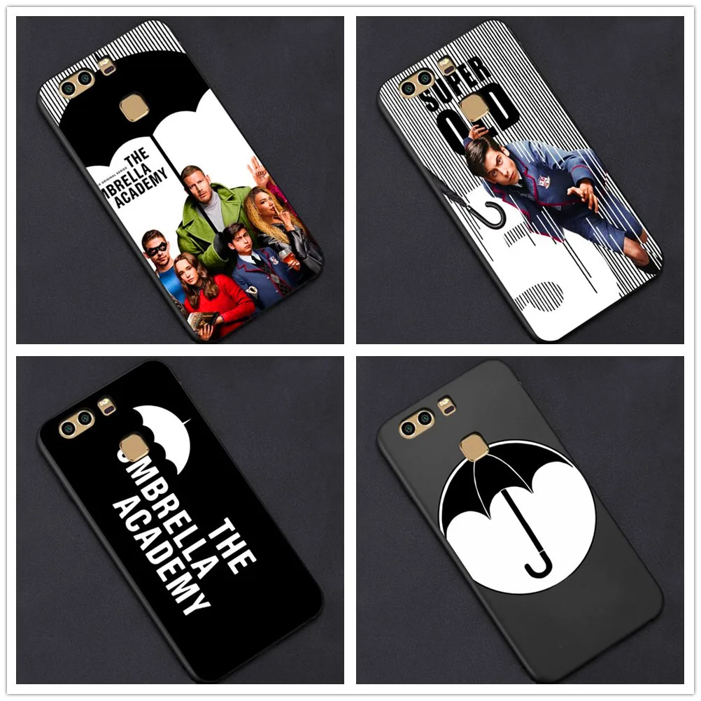 Зонтик Академии ТПУ Телефон чехол для Huawei P8 p10 p20 lite p8lite2017 p9lite p9lite2017 p8lite p9 p30 p30lite coque