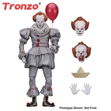 Tronzo фигурка NECA IT Pennywise фигурка 18 см модель клоуна Коллекция декор для Хэллоуина подарок