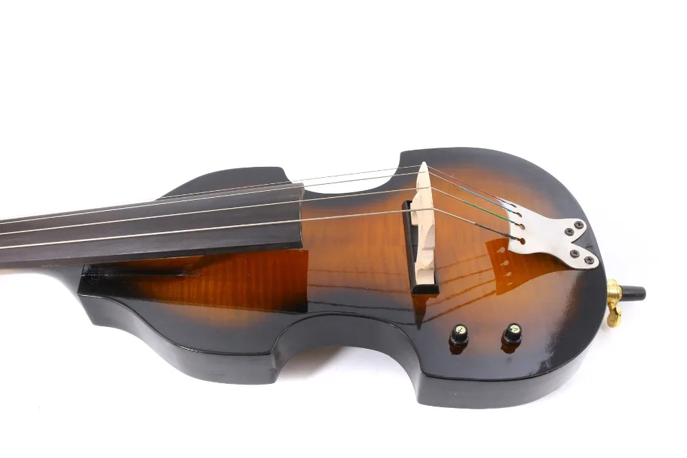 Высококачественный 4/4 Электрический Виолончель из цельного дерева бас гитара Форма Пламя клен Топ с виолончель лук сумка Большой Джек