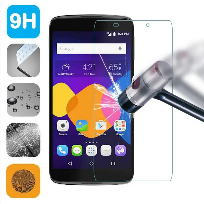 Высокопрочное закаленное стекло HD 9H для Alcatel idol 3 Pixi 3 A3 XL A30 plus A5 светодиодный A50 A7 XL Shine lite Защитная пленка для экрана