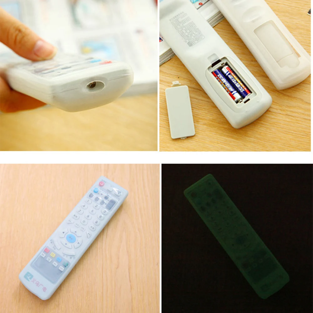 Case On The TV Air Conditioning Cloth Remote Control Cover Case Protector Cover Waterproof Proof Dust Storage Bag Organization