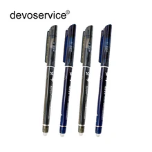 1 шт. стираемая гелевая ручка Синие черные заправки роликовые шариковые ручки переработанные чернила Волшебные гелевые ручки для письма нейтральная ручка