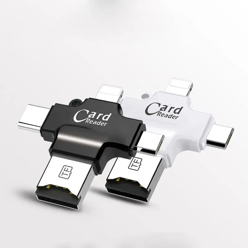 4 в 1 устройство для чтения SD карт Type c Micro SD|Картридеры| |