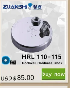 HRC20-70 весы Rockwell C металлическими эталонными блоками твердости Rockwell HRC тест на твердость Стандартный блок для проверки твердости er