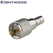 Eightwood 5 шт. UHF Разъем под пайку мужской PL259 RF коаксиальный разъем адаптера Для LMR 300 коаксиальный кабель с адаптером для Ham Радио Baofeng wuxun